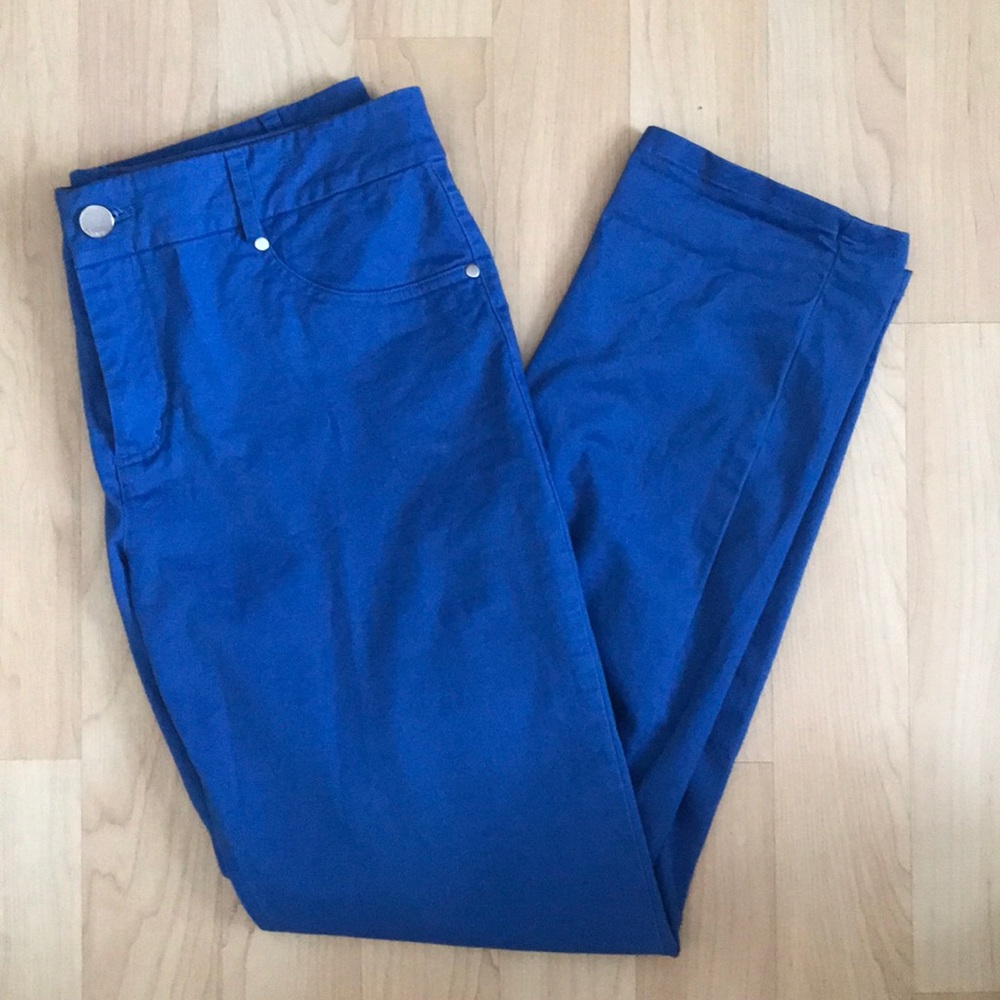 DKNY royal blue jeans